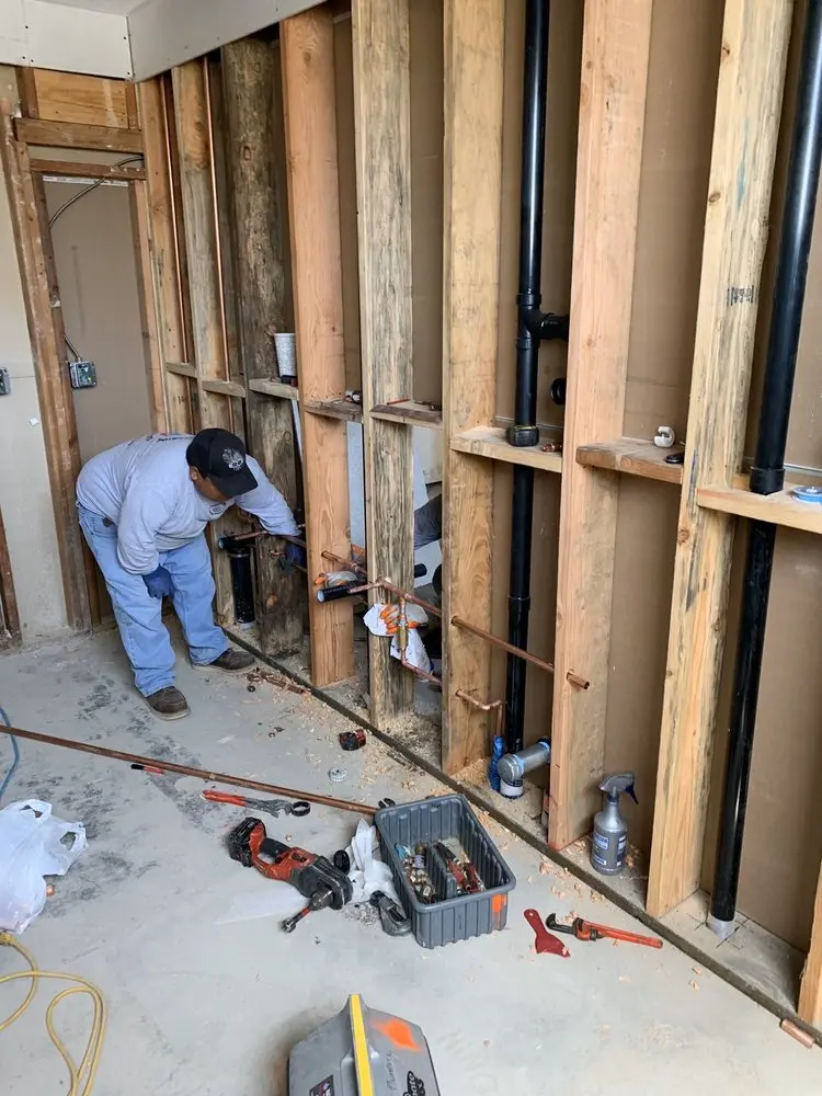 Commercial rough-in plumbing for Water Heater Replacement in Rambleton Acres